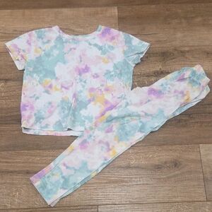 Cat & Jack Pastel Tie-Dye Set